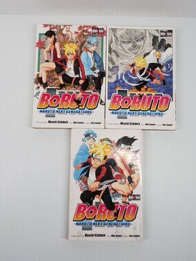 Boruto: Naruto Next Generations, Vol. 1,2,3 paperback Kodachi, Ukyo